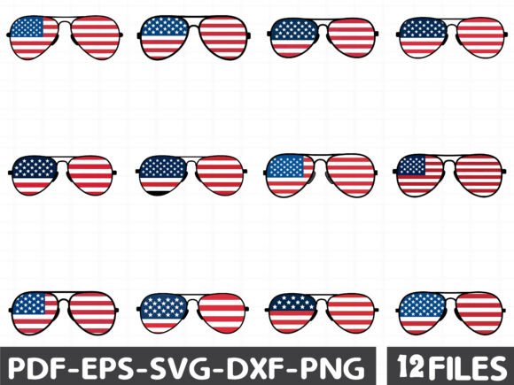 4th of July Glasses SVG Review