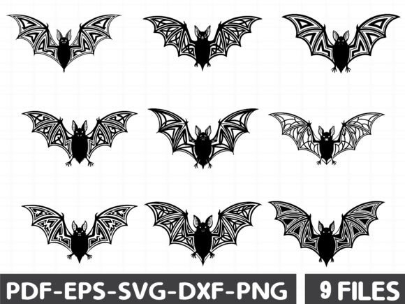 Bat Celtic Graphics and Illustrations for Modern Publishing