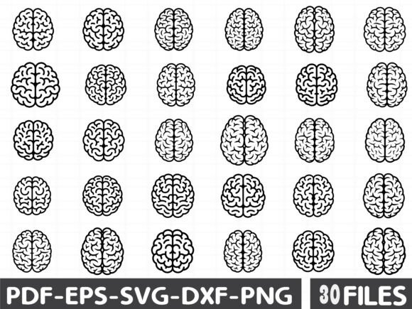 Brain Laser Engraving Cut Files for Graphics and Illustrations
