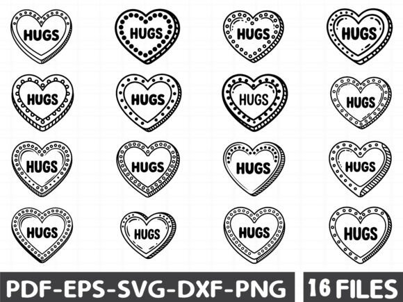 Candy Hearts Svg Bundle: Fresh Graphics and Illustrations for Seasonal Campaigns
