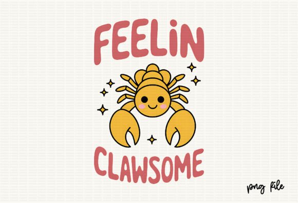 Hand Drawn Line Art Summer Lobster SVG for Graphics and T-Shirt Designs