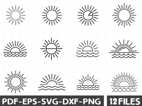 Hand Drawn Sunburst: A Graphic Design Asset for Modern Illustrations