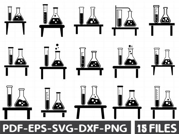 Science SVG Graphics and Illustrations for Makers