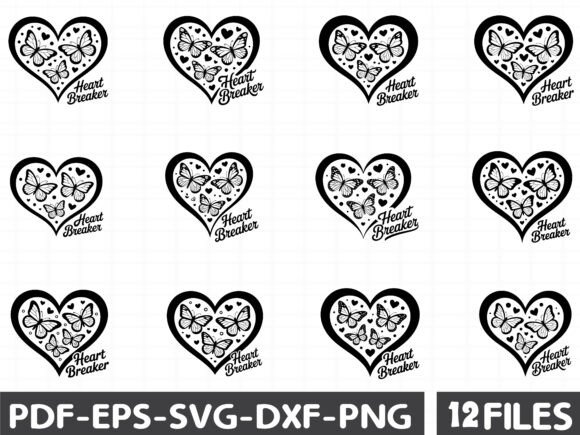 Valentine s Day, Heart Breaker SVG Graphics and Illustrations