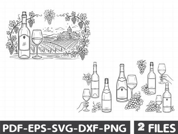 Wine Bottle SVG Collection Review