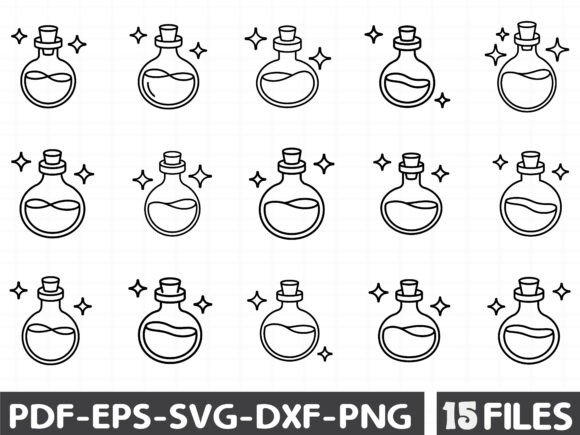 Witches Bottle SVG,Mystical Svg Bundle Review